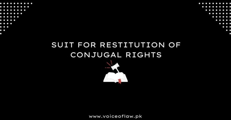 SUIT FOR RESTITUTION OF CONJUGAL RIGHTS