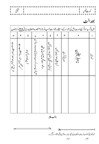 Decree Execution Form